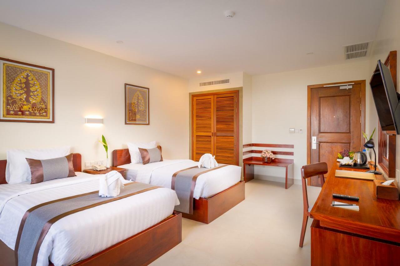 Mony Reach Angkor Hotel Siem Reap Exteriör bild