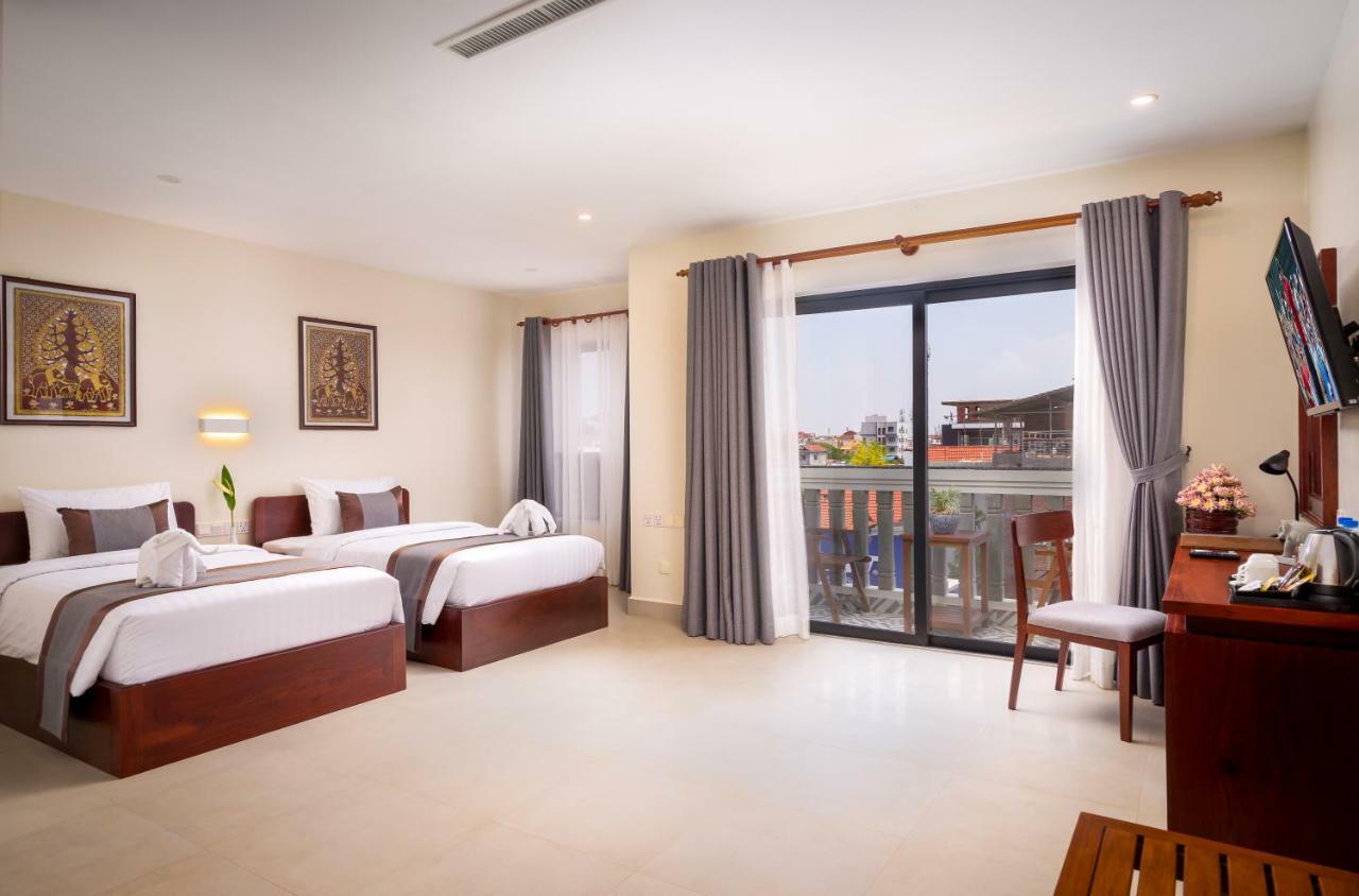 Mony Reach Angkor Hotel Siem Reap Exteriör bild