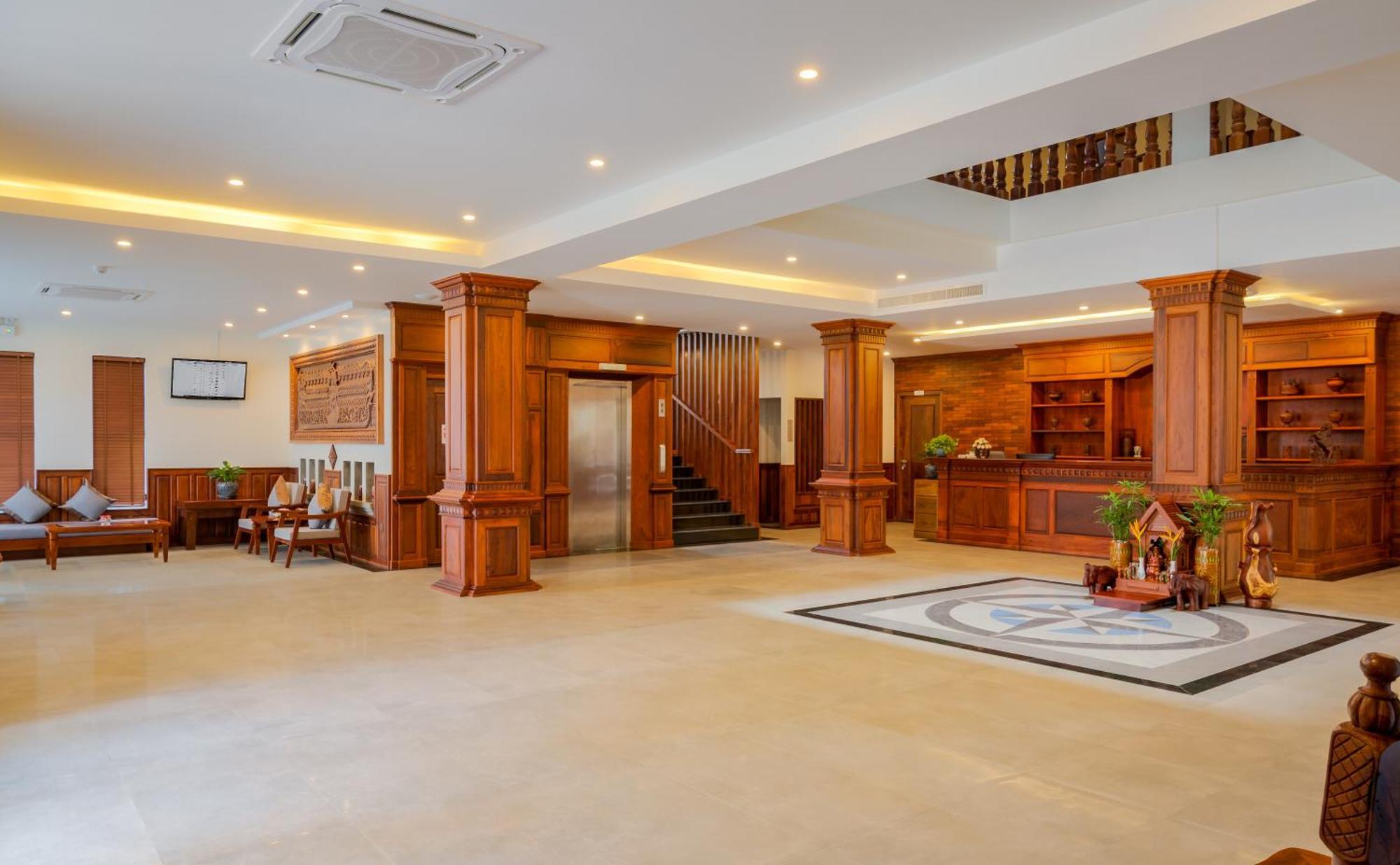 Mony Reach Angkor Hotel Siem Reap Exteriör bild